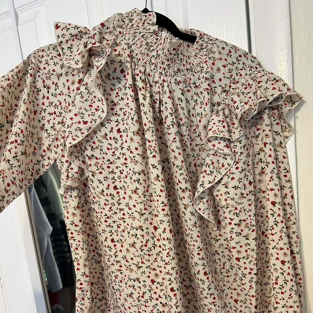 Large floral top